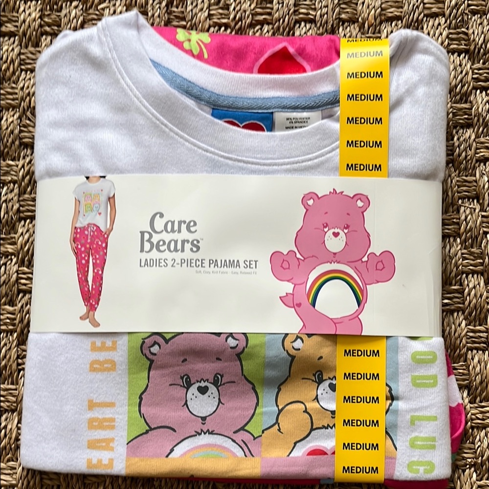 Care Bears Women’s Pajamas Size Medium- New with tags